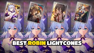 Robin Light Cone Comparison Which Are The BEST For F2P and P2W Honkai Star Rail [upl. by Ecnarwal767]