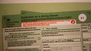 UK provisional driving license form filling in 2024यूके मे गाडी का लाईसैंस कैसे बनाएukdrivingtest [upl. by Troyes]