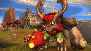 Skylanders Giants  Tree Rex Treefolk Dash Path Guide [upl. by Drarig]