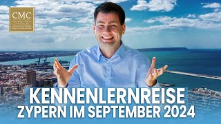 Unternehmerreise nach Zypern im September 2024 [upl. by Tedda]