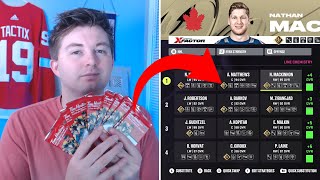 Building a Team in NHL 24 Using Tim Hortons Hockey Cards [upl. by Brodsky]