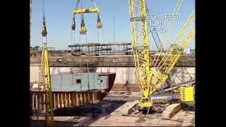 Maersk Ship Building in Denmark Part 1 [upl. by Kim]