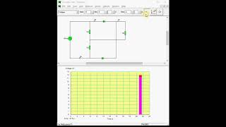 Rectificador de onda completa con dos diodos Simulación [upl. by Onitsirc]