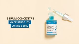 Notre sérum concentré Niacinamide 10 Cuivre amp Zinc [upl. by Primrosa]