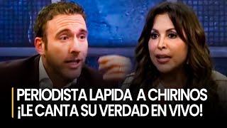 EN VIVO PERIODISTA LE DICE TODAS SUS VERDADES A PATRICIA CHIRINOS [upl. by Anwadal]