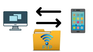 Wireless File Transfer between PC amp SmartPhone  WiFi Ftp Server [upl. by Wahkuna]