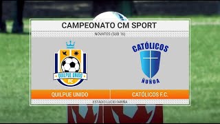 Final Quilpué Unido vs Catolicos fc  Campeonato CM Sport Apertura 2024 novatos sub 16 [upl. by Minier]