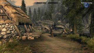 Lets Play Skyrim  25  Darkwater Crossing [upl. by Alyekahs]