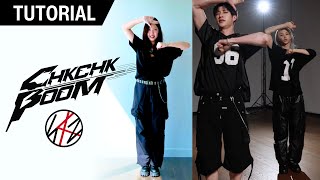 Stray Kids Chk Chk Boom Mirrored Dance Tutorial with Explanations  Jing Huang [upl. by Eeclehc102]