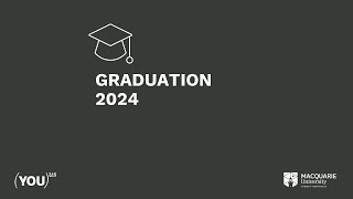 Macquarie Graduation  2 October 2024 at 230pm [upl. by Anomis]