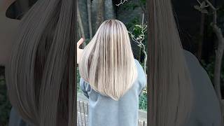 リアル外国人風ヘア🔥✨ tomokiredeal0119shorts 美容師 バレイヤージュ ハイライトbalayage hilight [upl. by Eityak]