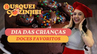 DIA DAS CRIANÇAS esses são os DOCES que os brasileiros amam  Busquei Cozinhei 4 [upl. by Nemracledairam]