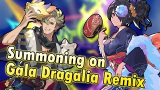 Summoning On Gala Dragalia Remix Yukata Edition  Dragalia Lost [upl. by Amalle]