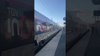 TGV inOui 7330  Dunkerque  ParisNord en gare de Lens [upl. by Mariann557]