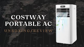 Beat the Heat with Costway Portable Air Conditioner Unboxing amp Review [upl. by Reppiks]