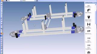 IRONCAD Conveyor Design [upl. by Toomay]