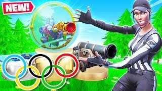 BALLER OLYMPICS NEW Fortnite Vehicle Creative Game [upl. by Lonne]