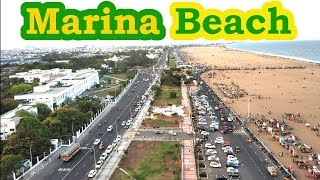 Places to visit in Marina Beach Chennai  Tamil Nadu  India [upl. by Yenetruoc100]