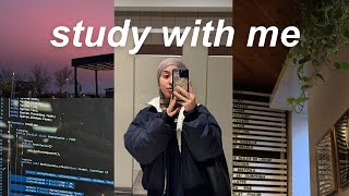 UNI VLOG studying for midterms [upl. by Broderick301]