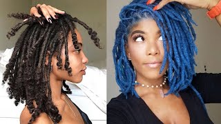 Trendy Locs Styles 2020 Compilation  Dreadlocks Styles for Women  Natural and Curly Hair Styles [upl. by Naples468]