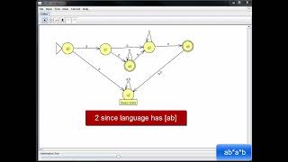 Exercise 2  RE to DFSM using JFlap [upl. by Yurik930]