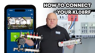 How To Connect Salus KL08RF Smart Wireless Wiring Centre Underfloor Heating  Smart Home [upl. by Sapphire231]