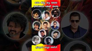 ಹೆಚ್ಚು ಆಸ್ತಿ ಹೊಂದಿರುವ ಭಾರತದ ಟಾಪ್ ನಟರು  Richest Actors In the INDIA shorts trending youtubeshorts [upl. by Ahsitram]