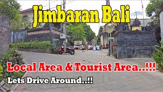 Lets Drive Around In Local Area And Also Tourists Area Jimbaran Bali Update 2024 [upl. by Fennelly]