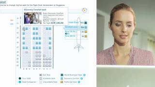 KLM online checkin instruction [upl. by Dan815]