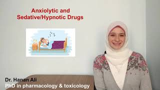 CNS 4 Anxiolytic and SedativeHypnotic drugs [upl. by Edee930]