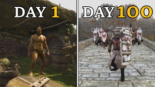 I Played 100 Days Of Mount and Blade 2 Bannerlord [upl. by Mimi]