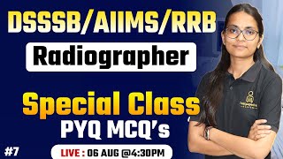 UPSSSC  RRB AIIMS ESIC DSSSB Radiographer Classes  XRay Technician Classes 7  DRT Classes [upl. by Ofloda]