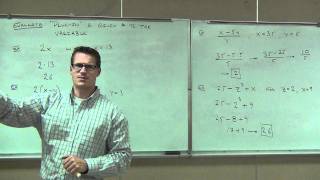 Prealgebra Lecture 18 An Introduction to Variables and Algebraic Expressions [upl. by Ayirp]