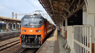 日常小片，121次自強（E500），嘉義進站停車，純電軔聲收錄，並無計算停車秒數！！！ 機號501 [upl. by Ialocin428]