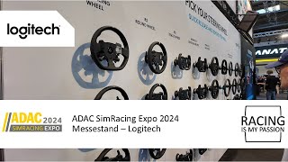 ADAC SimRacing Expo 2024  Messestand  Logitech [upl. by Nilac817]