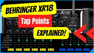 Demystifying XR18 Channel Send amp Output Tap Points  Monitor setting  Mixing Station and XAir Edit [upl. by Eehtomit434]