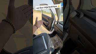 कार का door बंद करने की ninja technique 👍  car door wont close  wagonoctane shorts [upl. by Aikyt]