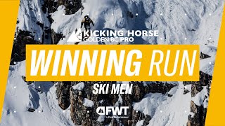 Max Hitzig Winning Run I 2024 Kicking Horse Golden BC Pro [upl. by Giustino]