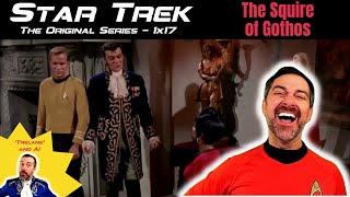 Star Trek The Original Series THE SQUIRE OF GOTHOS S1xE17 Reaction  FIRST TIME WATCHING [upl. by Ribaj]