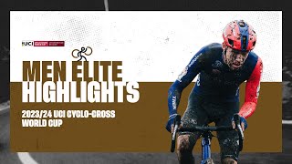 Dendermonde  Men Elite Highlights  202324 UCI Cyclocross World Cup [upl. by Harrietta]