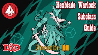 Hexblade Warlock  Subclass Guide  Xanathars  DampD 5e [upl. by Zenia412]