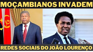 MOÇAMBICANOS ATACAM REDES SOCIAIS DO PRESIDENTE DE ANGOLA INTELIGENCIA ANGOLANA ENVOLVIDA [upl. by Naira]