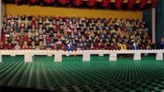 Grand National 2013 in LEGO [upl. by Rehotsirhc]