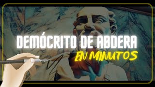 DEMÓCRITO DE ABDERA en minutos [upl. by Nwahsem610]