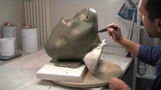 Animatronics tutorial  Chapter 3  Making the fiberglass mold [upl. by Granville]