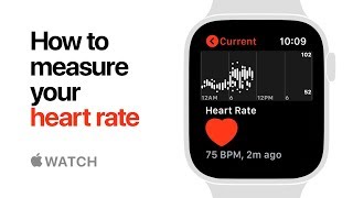 Apple Watch Series 4 — How to Measure your Heart Rate — Apple [upl. by Knowland299]