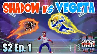 Shadow Vs Vegeta  Cartoon Beatbox Battles [upl. by Tsiuqram]