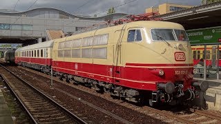 Baureihe 103  TEERheingold in Berlin amp Potsdam 1080p50 ᴴᴰ [upl. by Landers659]