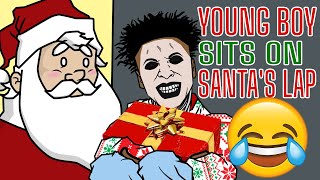 YoungBoy sits on Santas Lap Youngboy Never Broke Again [upl. by Redliw590]