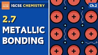 IGCSE Chemistry  Metallic bonding 27 [upl. by Harms113]